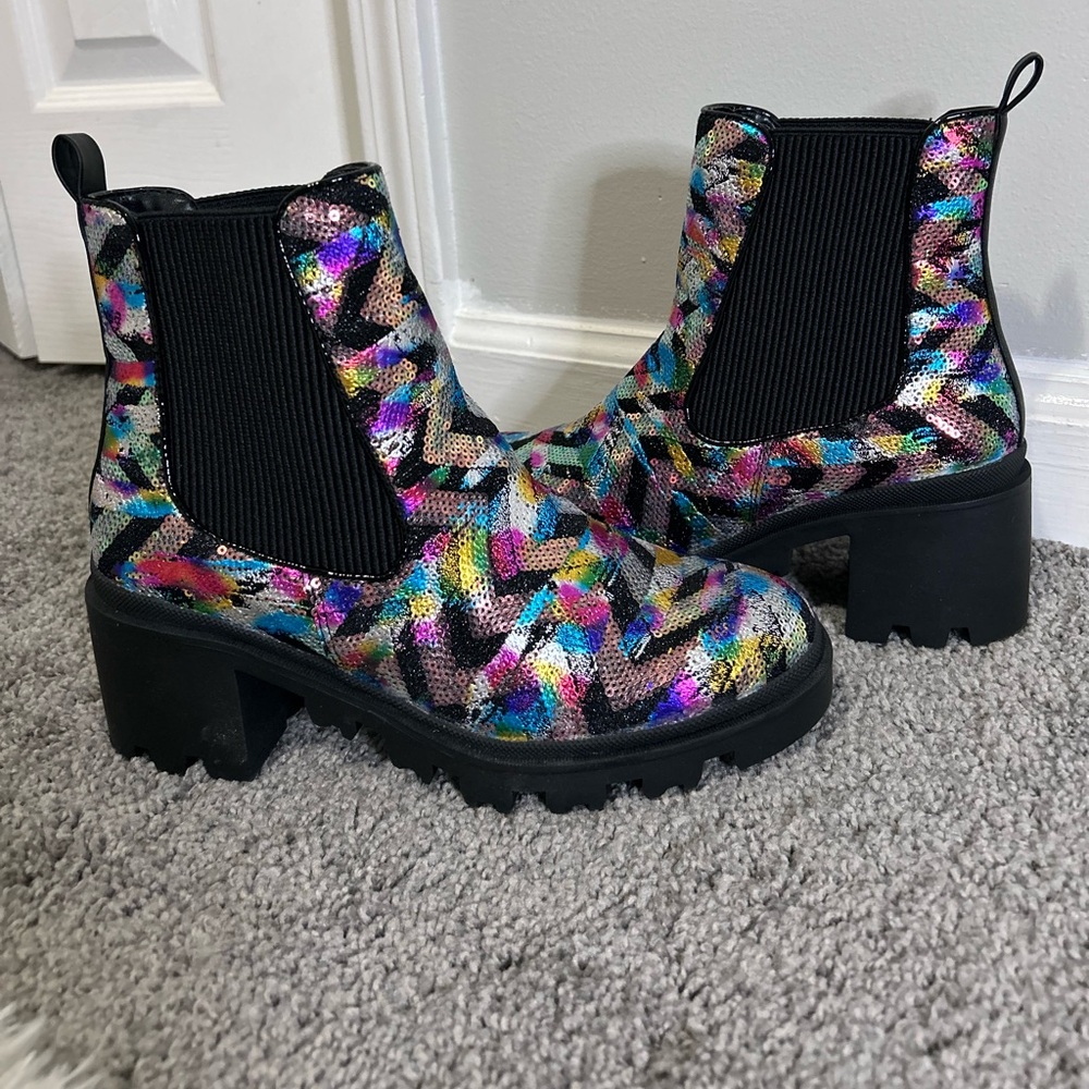 Betsey Johnson Multicolor Boots